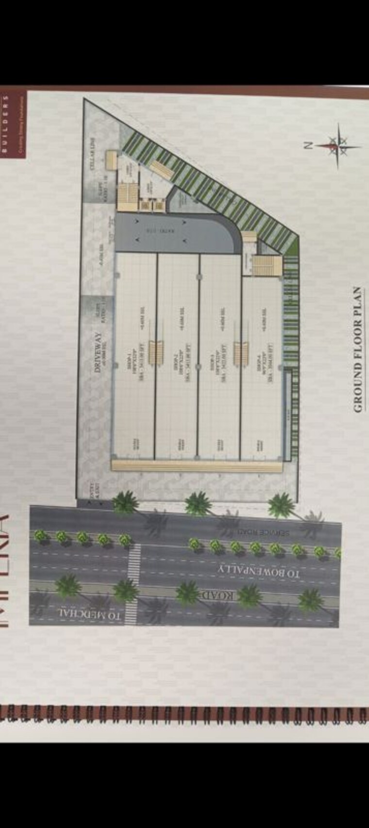 Master Plan, kompally Commercial Showroom 7501 Sq.Ft. In Kompally Hyderabad 9847745