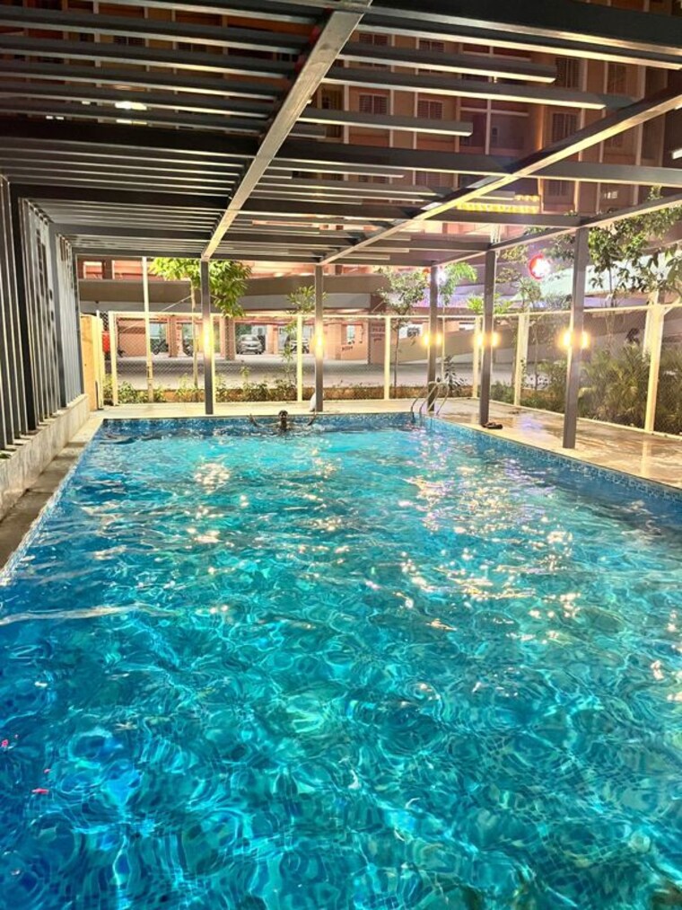 Swimming Pool, aurigaa-aryaban 3 Bedroom 1009 Sq.Ft. Apartment In Kiwale Pune 9847740