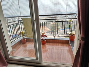 Balcony in 3.5 BHK Apartment at Pashmina Waterfront, Old Madras Road – for Rent
