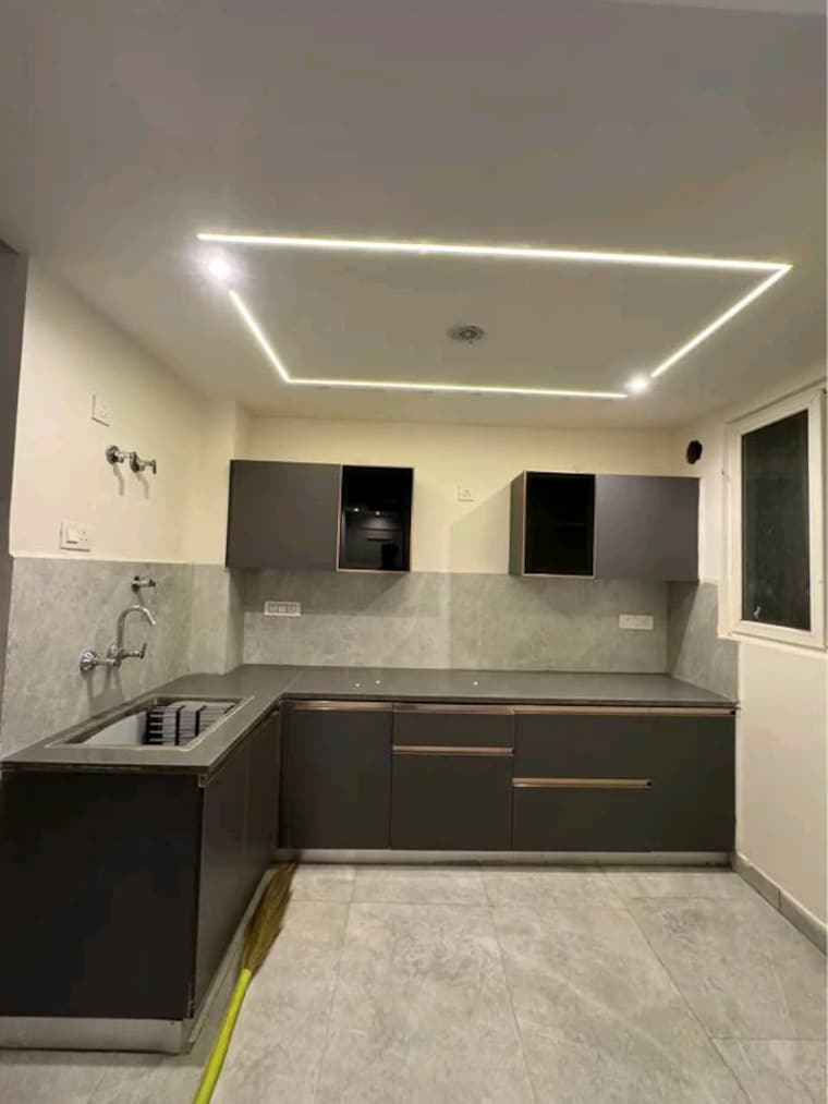 Kitchen, chattarpur 3 Bedroom 1230 Sq.Ft. Builder Floor In Chattarpur Delhi 9847771