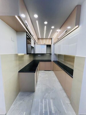 Kitchen in 2 BHK Builder Floor at Suraj Vihar – for Sale