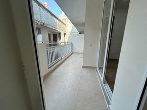 Balcony in 3 BHK Apartment at Motia Blue Ridge, Dhakoli – for Rent