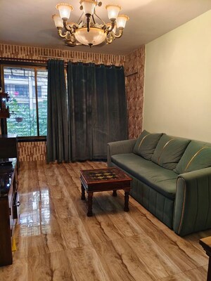 Living Room in 1 BHK Apartment at Devdaya Nagar CHS, Shivai Nagar – for Sale