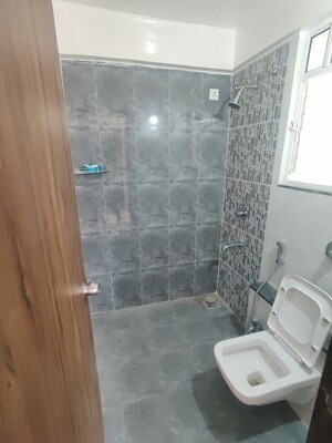 Bathroom in 2 BHK Apartment at Majestique Rhythm County, Handewadi – for Rent