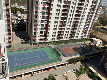 Balcony in 2 BHK Apartment at Majestique Rhythm County, Handewadi – for Rent