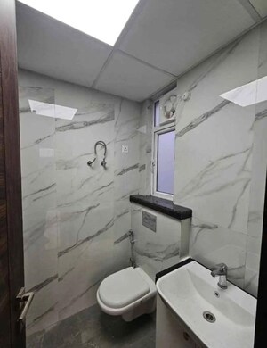 Bathroom in 2.5 BHK Builder Floor at Smart World Gems, Sector 89 – for Sale