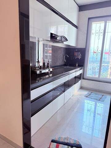 Kitchen in 2 BHK Apartment at Larkins Pride Palms, Kolshet Road – for Rent