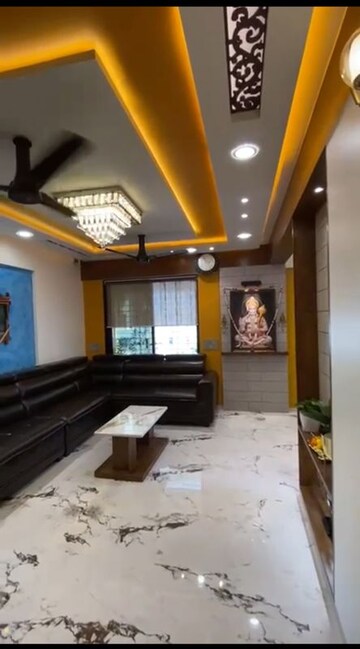 Living Room in 3 BHK Apartment at Malpani The Crest, Pimple Saudagar – for Sale