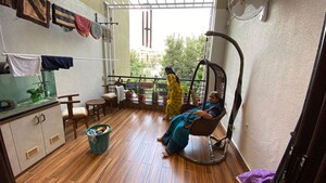 Terrace in 3 BHK Apartment at Malpani The Crest, Pimple Saudagar – for Sale