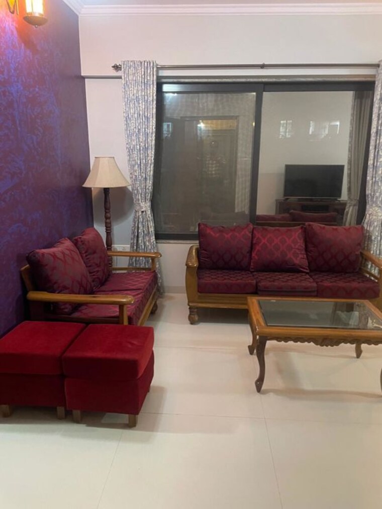 Living Room, chaurang-sunshine 3 Bedroom 1200 Sq.Ft. Apartment In Chembur Mumbai 9845943