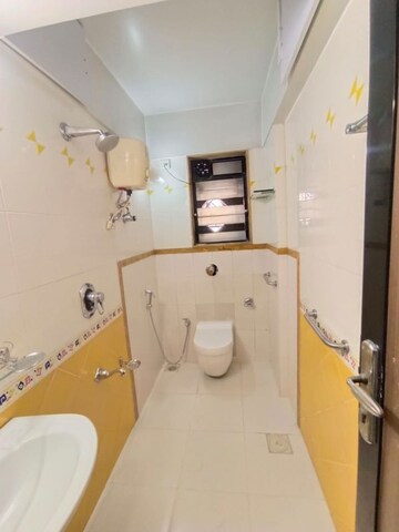 Bathroom in 3 BHK Apartment at Sabari Shikhar, Chembur – for Rent