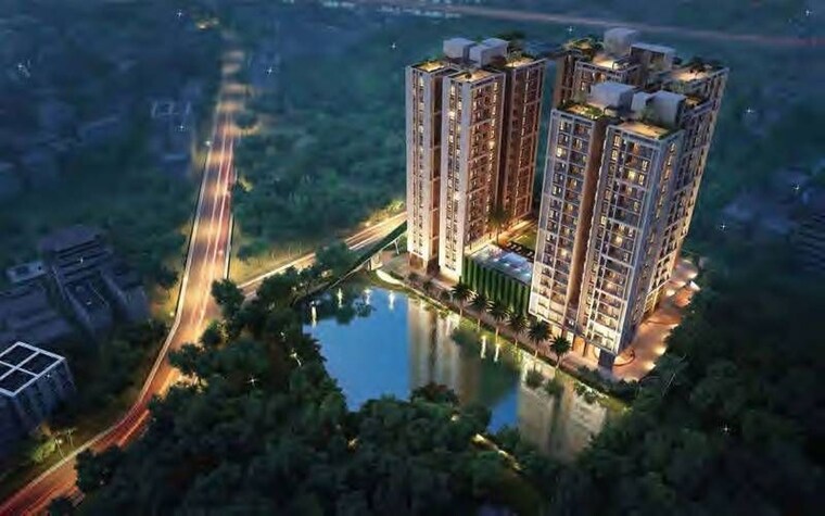 Exterior View, srijan-laguna 3 Bedroom 1410 Sq.Ft. Apartment In Topsia Kolkata 9848034