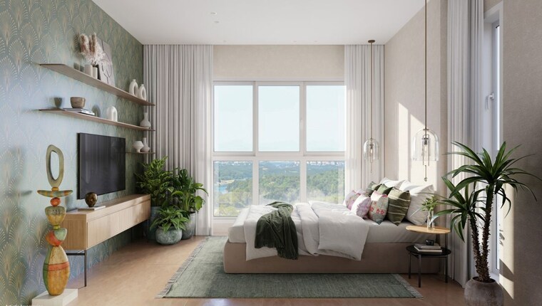 Bedroom, sangamvadi 2 Bedroom 869 Sq.Ft. Apartment In Sangamvadi Pune 9846759