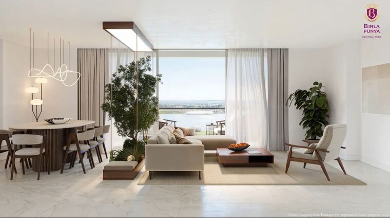 Living Room, sangamvadi 2 Bedroom 869 Sq.Ft. Apartment In Sangamvadi Pune 9846759