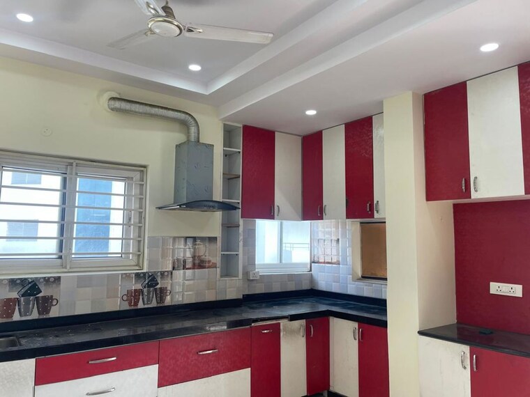 Kitchen, jubilee-hitech 3 Bedroom 2100 Sq.Ft. Apartment In Madhapur Hyderabad 9848063