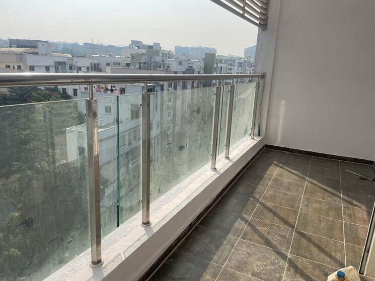 Balcony, jubilee-hitech 3 Bedroom 2100 Sq.Ft. Apartment In Madhapur Hyderabad 9848063