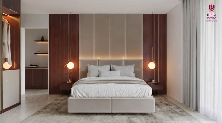 Bedroom, birla-punya 1 Bedroom 486 Sq.Ft. Apartment In Sangamvadi Pune 9845870