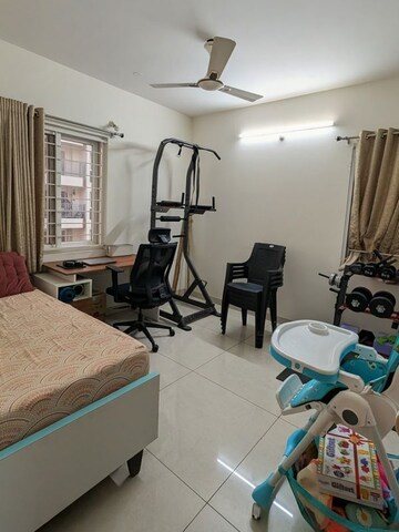 Master Bedroom in 2.5 BHK Apartment at Aparna Serene Park, Kondapur – for Rent