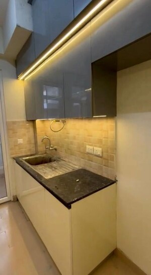 Kitchen in 2.5 BHK Apartment at Amrapali Crystal Homes, Sector 76 – for Rent