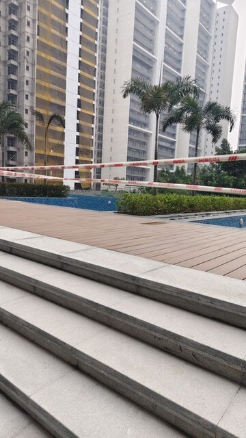 Balcony in 3 BHK Apartment at Godrej Woods, Sector 43 – for Rent