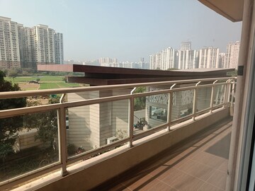 Balcony in 2.5 BHK Apartment at Elite Golf Green, Sector 79 – for Rent