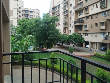Balcony in 3 BHK Apartment at Madhuban Satin Brick, Kharadi – for Rent