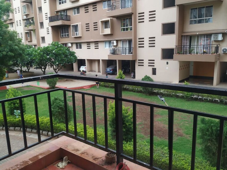 Balcony, madhuban-satin-brick 3 Bedroom 1700 Sq.Ft. Apartment In Kharadi Pune 9848155
