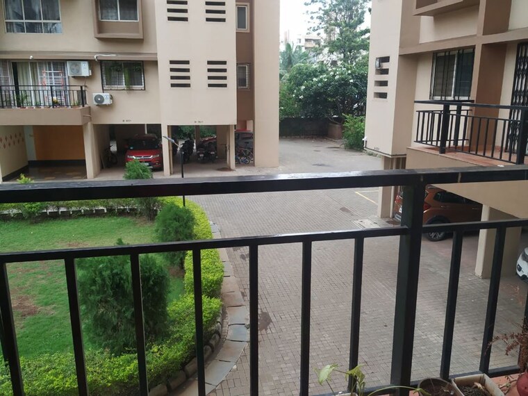 Balcony, madhuban-satin-brick 3 Bedroom 1700 Sq.Ft. Apartment In Kharadi Pune 9848155