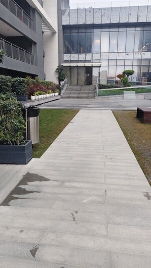 Balcony in 3 BHK Apartment at Godrej Woods, Sector 43 – for Rent