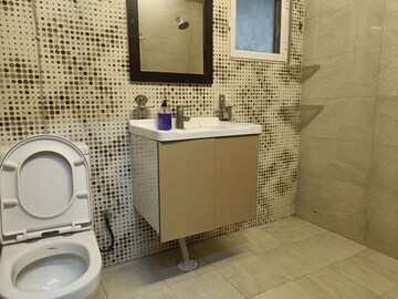Bathroom in 2 BHK Apartment at Elite Golf Green, Sector 79 – for Rent