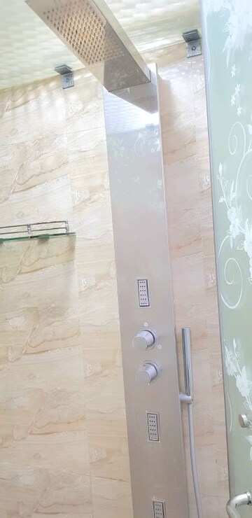 Bathroom in 3 BHK Apartment at Vasant Deep, Kharghar Sector 19 – for Rent