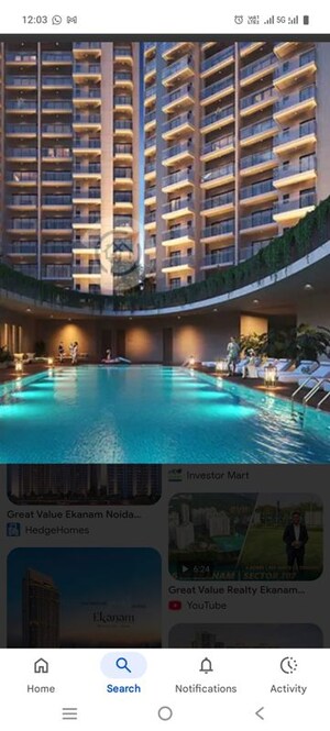 4 BHK Apartment – Exterior View View at Great Value Ekanam, Sector 107 - for Sale