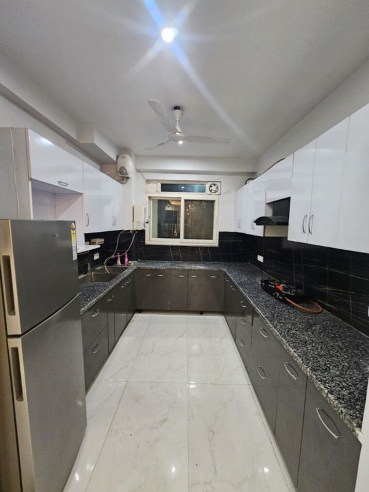 Kitchen, ansal-sushant-apartments 3 Bedroom 215 Sq.Ft. Builder Floor In Sushant Lok I Gurgaon 9848259