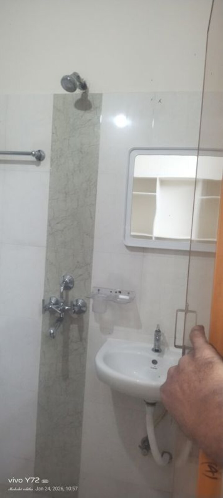 Bathroom, pavani-laxmi-nivas 1 Bedroom 500 Sq.Ft. Independent House In Madhapur Hyderabad 9848275