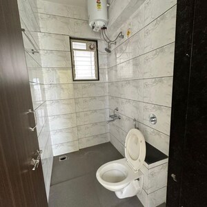 Bathroom in 2 BHK Apartment at Sai Innovision 7 Avenues, Balewadi – for Rent