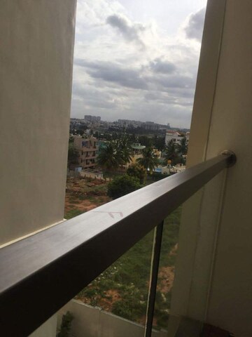 Balcony in 2 BHK Apartment at Arvind Sporcia, Thanisandra – for Rent