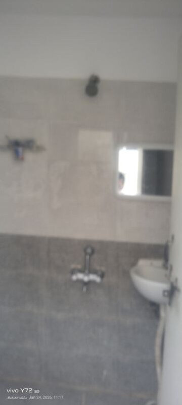 Bathroom in 1 RK Apartment at Pavani Laxmi Nivas, Madhapur – for Rent