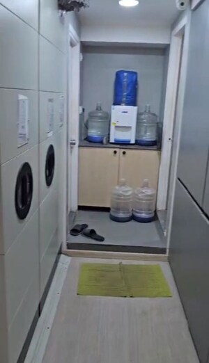 Bathroom in  Office Space at Swati Clover, Thaltej – for Rent