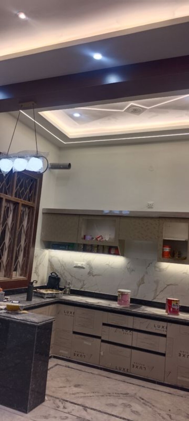 Kitchen, ganga nagar 4 Bedroom 115 Sq.Yd. Independent House In Ganga Nagar Meerut 9847671