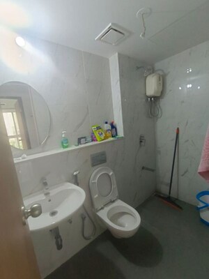 Bathroom in 2 BHK Apartment at Lodha Codename Premier, Dombivli East – for Rent