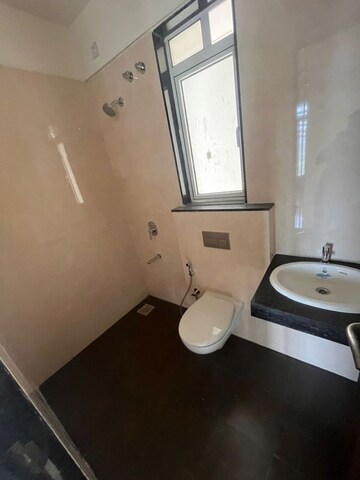 Bathroom in 1 BHK Apartment at Sheth Avante, Kanjurmarg West – for Rent