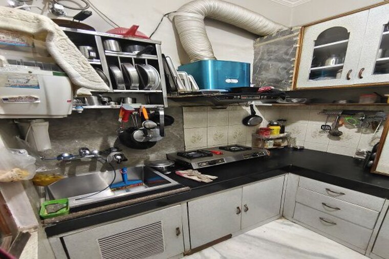 Kitchen, palam colony 2 Bedroom 2700 Sq.Ft. Independent House In Palam Colony Delhi 9848355