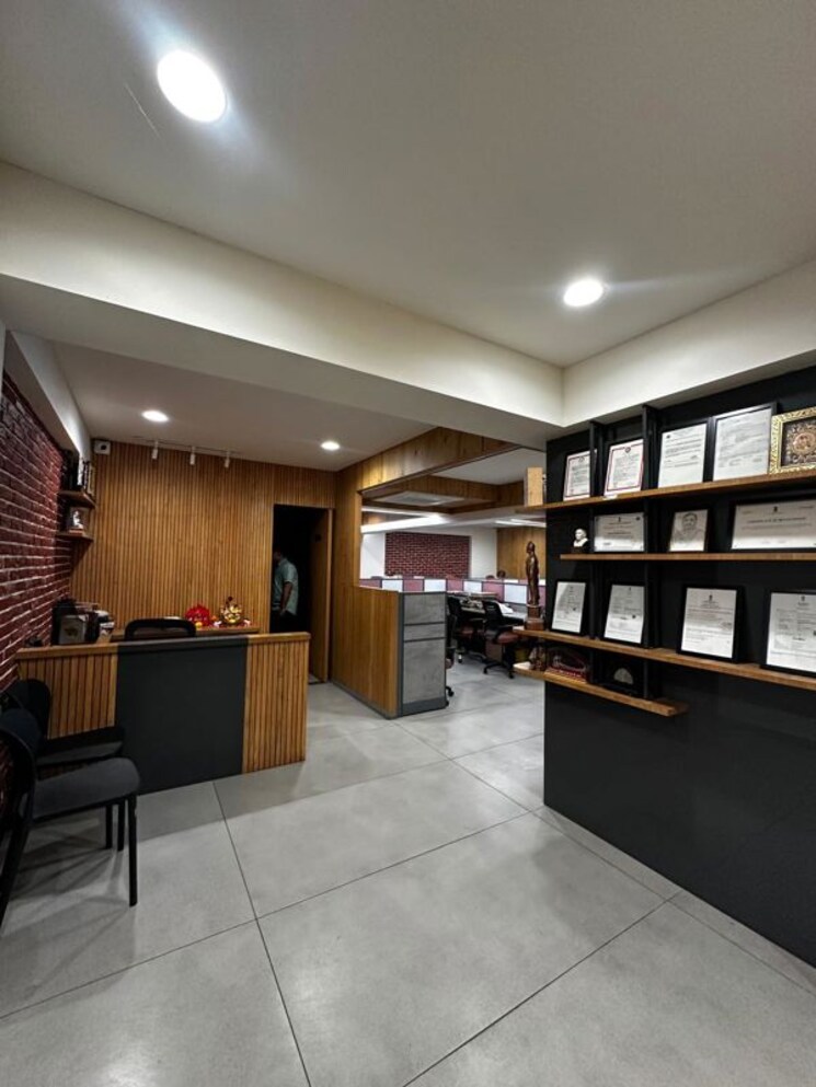 Living Room, zion-z-one Commercial Office Space 3100 Sq.Ft. In Bodakdev Ahmedabad 9848445