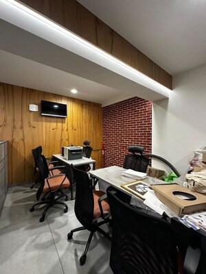 Team Area in  Office Space at Zion Z One, Bodakdev – for Rent