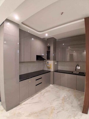 Kitchen in 2 BHK Builder Floor at Chattarpur – for Rent