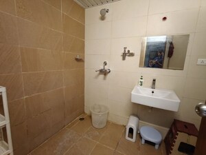 Bathroom in 3 BHK Apartment at Aryamitra skyila, Puppalaguda – for Rent