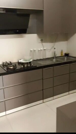 Kitchen in 3 BHK Apartment at Runwal Elegante, Andheri West – for Rent