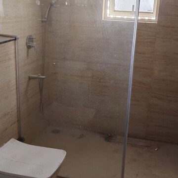 Bathroom in 3 BHK Apartment at Aurobindo Kohinoor, Kothaguda – for Rent