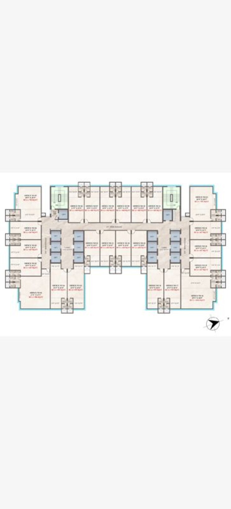 Floor Plan, crescent-western-trade-center Commercial Office Space 467 Sq.Ft. In Oshiwara Mumbai 9848642