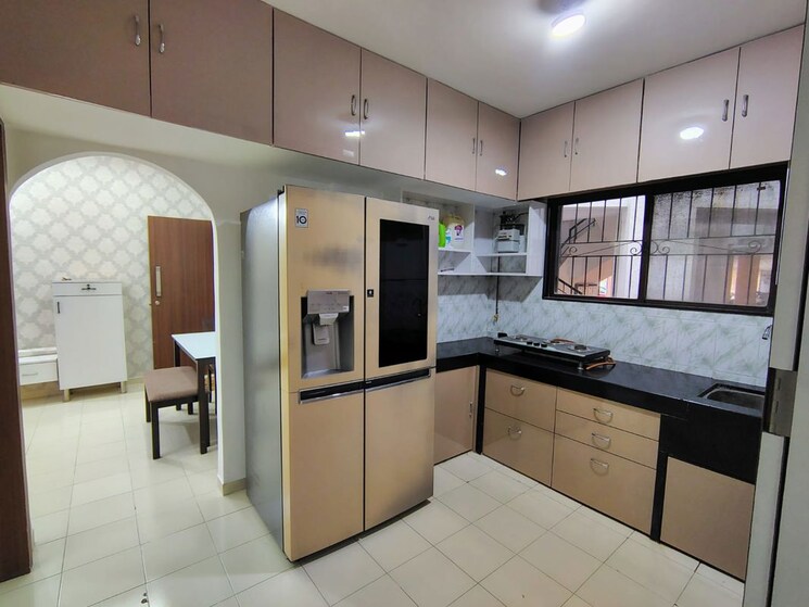Kitchen, karan-gharonda 3 Bedroom 1400 Sq.Ft. Apartment In Wadgaon Sheri Pune 9848674